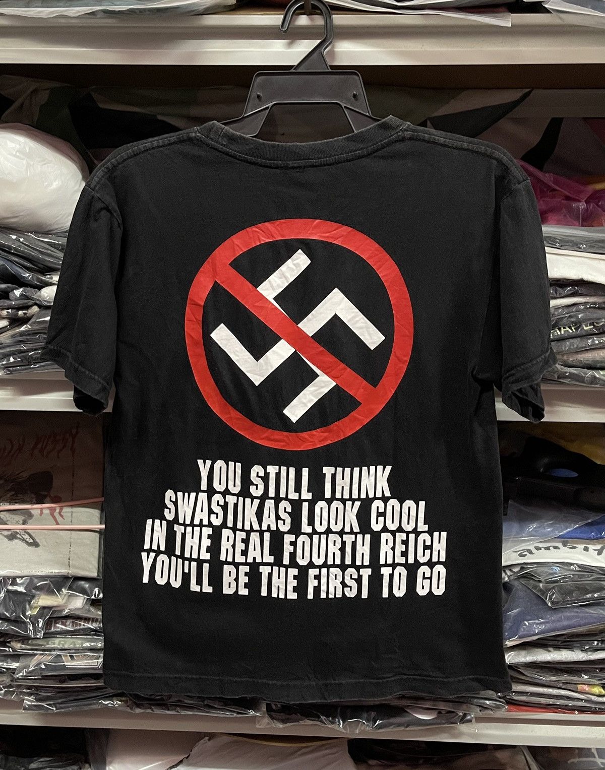 Band Tees Vintage Y2K Napalm Death Nazi Punks Fuck Off🔥🔥🔥 Size US S / EU 44-46 / 1 - 5 Thumbnail
