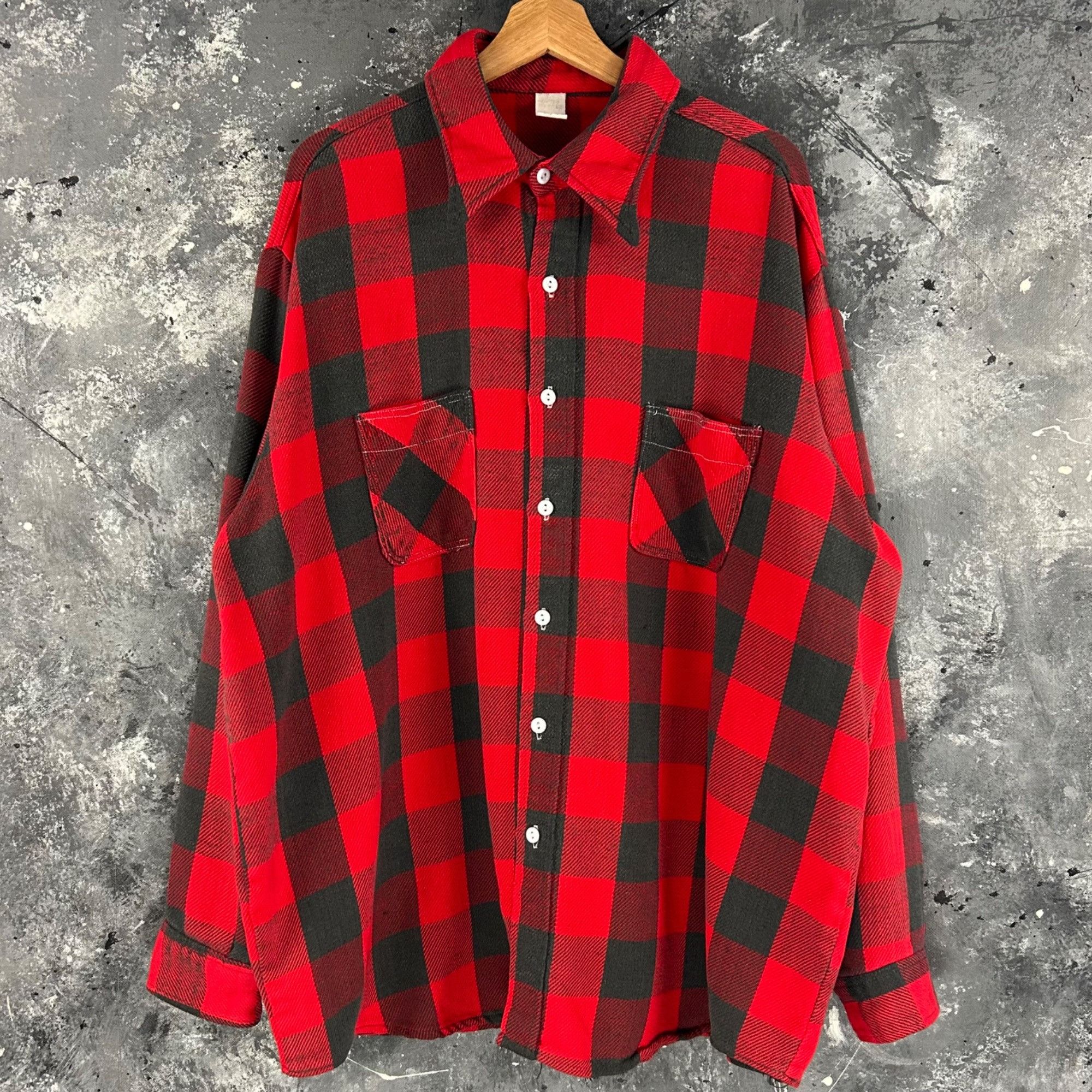 Vintage Vintage 80’s Cotton Button shirt Size US XXL / EU 58 / 5 - 1 Thumbnail