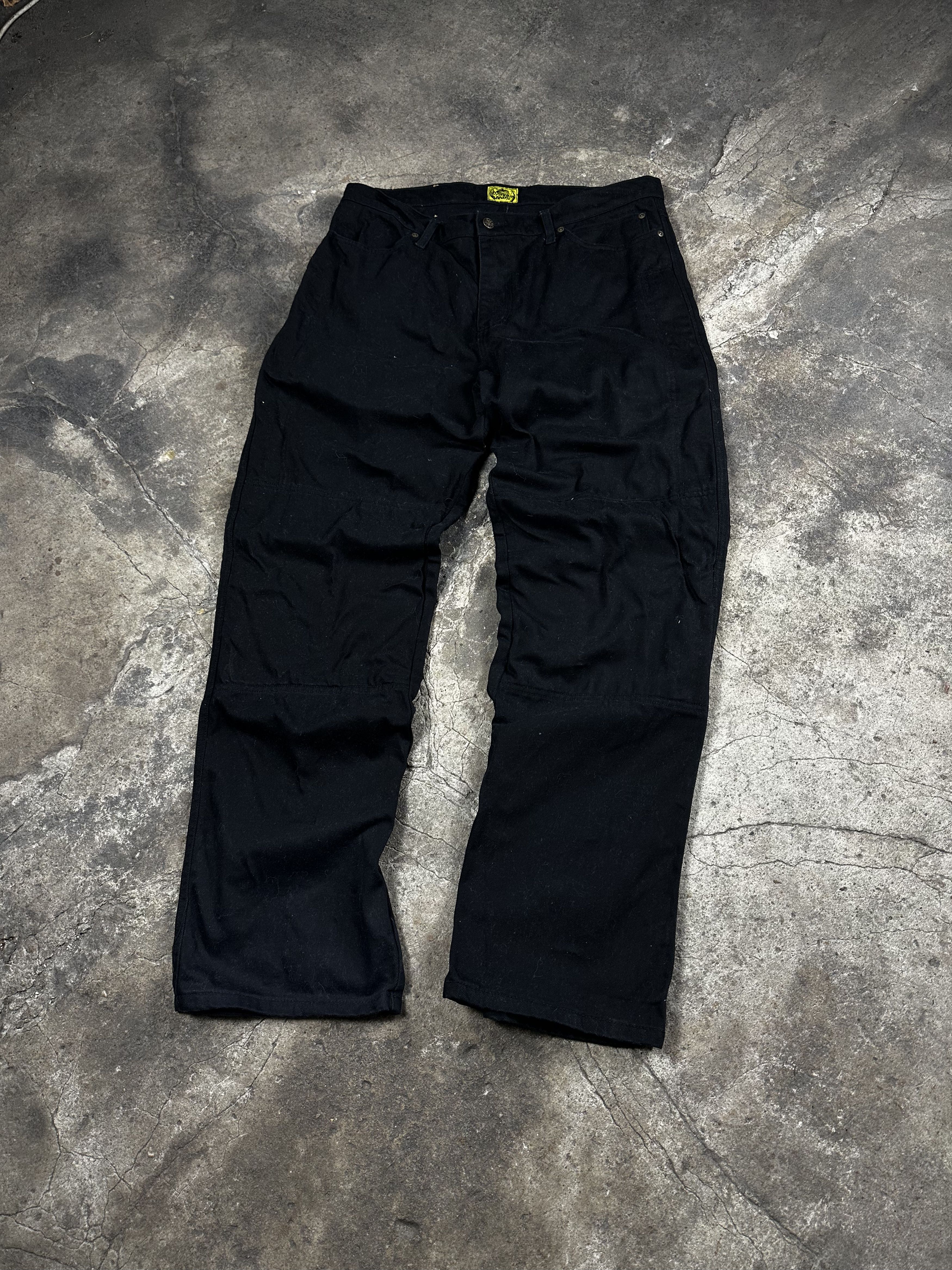 Draggin Jeans Vintage Draggin Jeans Waxed Oversized Baggy Jeans Size US 38 / EU 54 - 1 Thumbnail