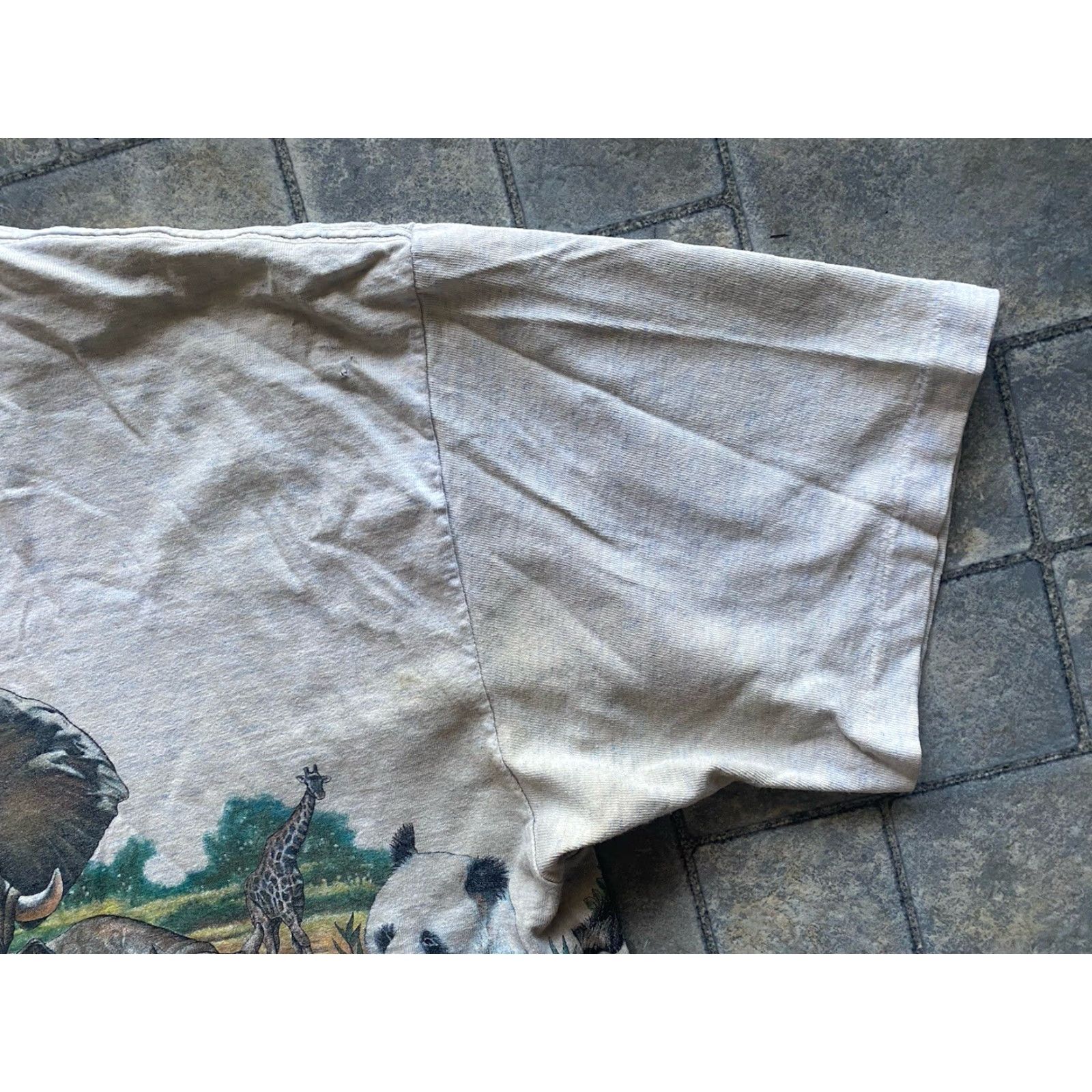 Habitat VINTAGE Habitat T-Shirt Animals Safari Men’s XL Gray Single Stitch Short Sleeve T-Shirt Mens XL Gray Animals Safari Habitat Vintage Size US XL / EU 56 / 4 - 5 Thumbnail