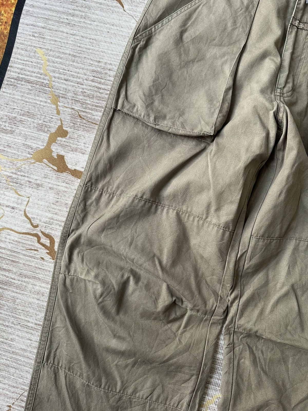 Marithe + Francois Girbaud Vintage Marithe Francois Girbaud (MFG) Fatigue Faded Pant Size US 32 / EU 48 - 8 Thumbnail