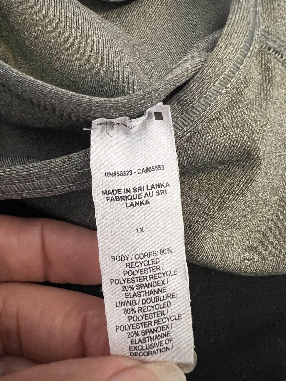 Nike Nike Women's Dri-Fit Sports Bra Gray 1X Size ONE SIZE - 4 Thumbnail