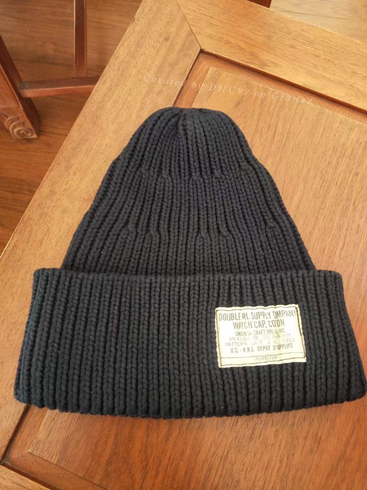 RRL Ralph Lauren RRL Rare Blue Dyed Mountaineering Knit Hat Size ONE SIZE - 1 Thumbnail