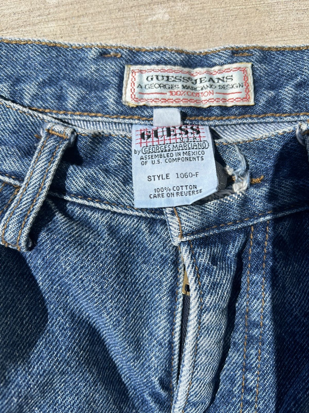 Guess Vintage Guess Jeans Size US 32 / EU 48 - 3 Thumbnail