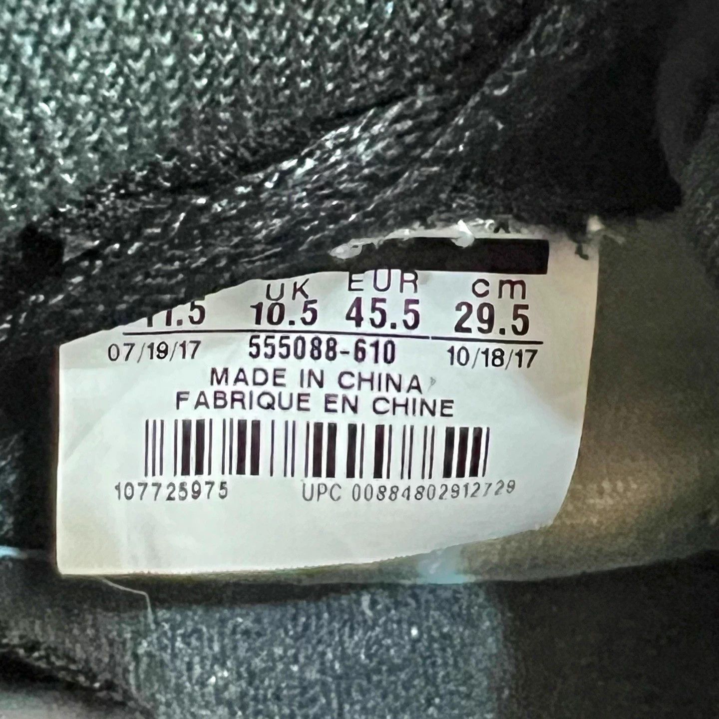 Other Air Jordan 1 Black Toe US 45.5 Mint Beijing Stock Size US 12.5 / EU 45-46 - 6 Thumbnail