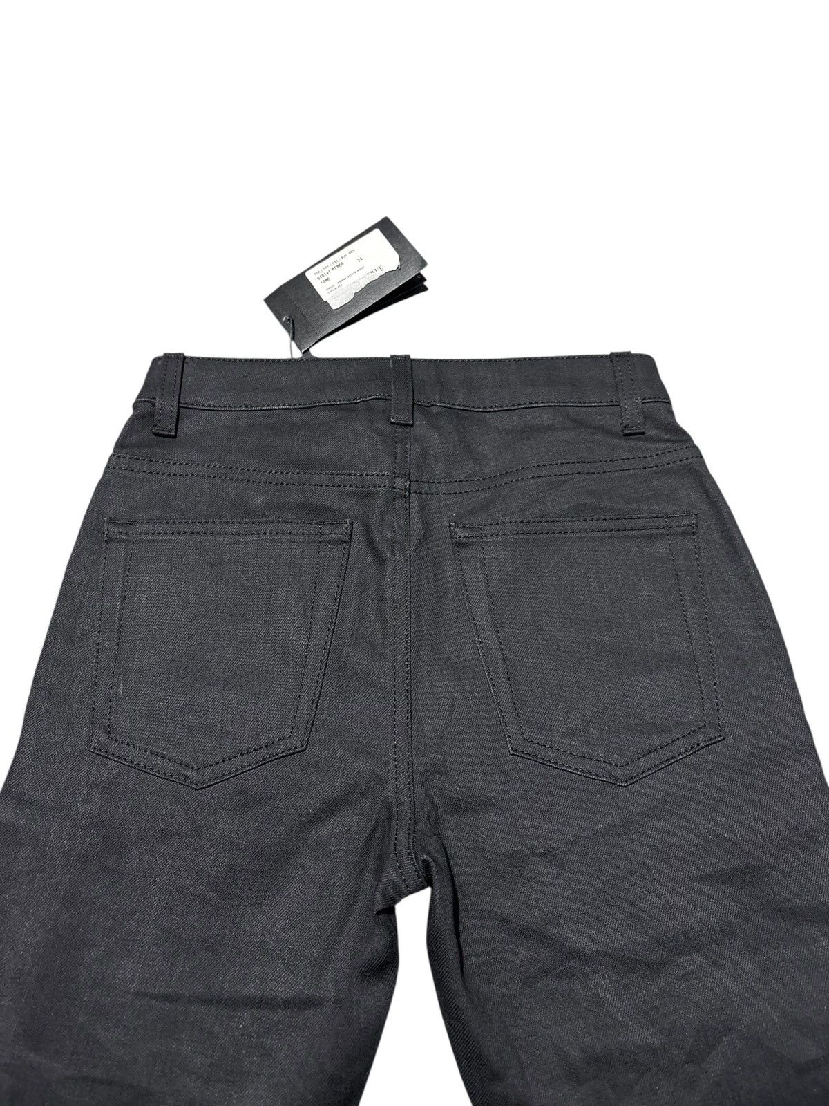 Saint Laurent Paris 25x31 Saint Laurent D05 Waxed Stacked whiskered jeans denim Size US 26 / EU 42 - 3 Thumbnail
