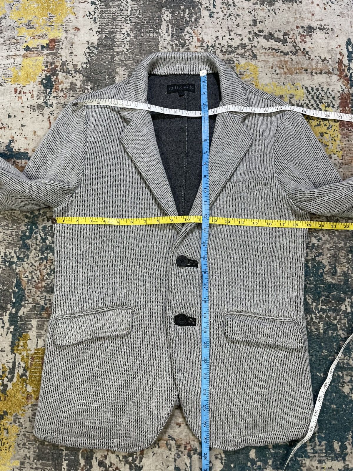 In The Attic In The Attic Made Knit Sweat Blazer Jacket Size US M / EU 48-50 / 2 - 11 Thumbnail