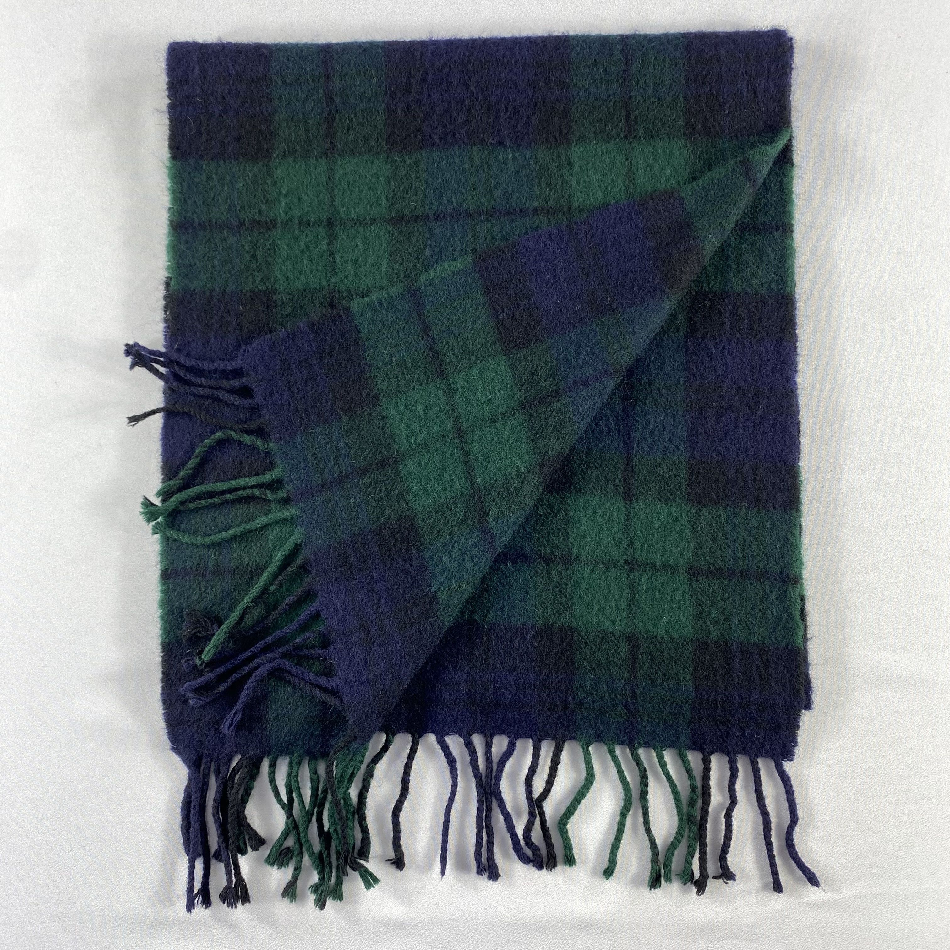 Begg x Co Vintage Begg Scarf Neck Wrap Wool Muffler Size ONE SIZE - 4 Thumbnail