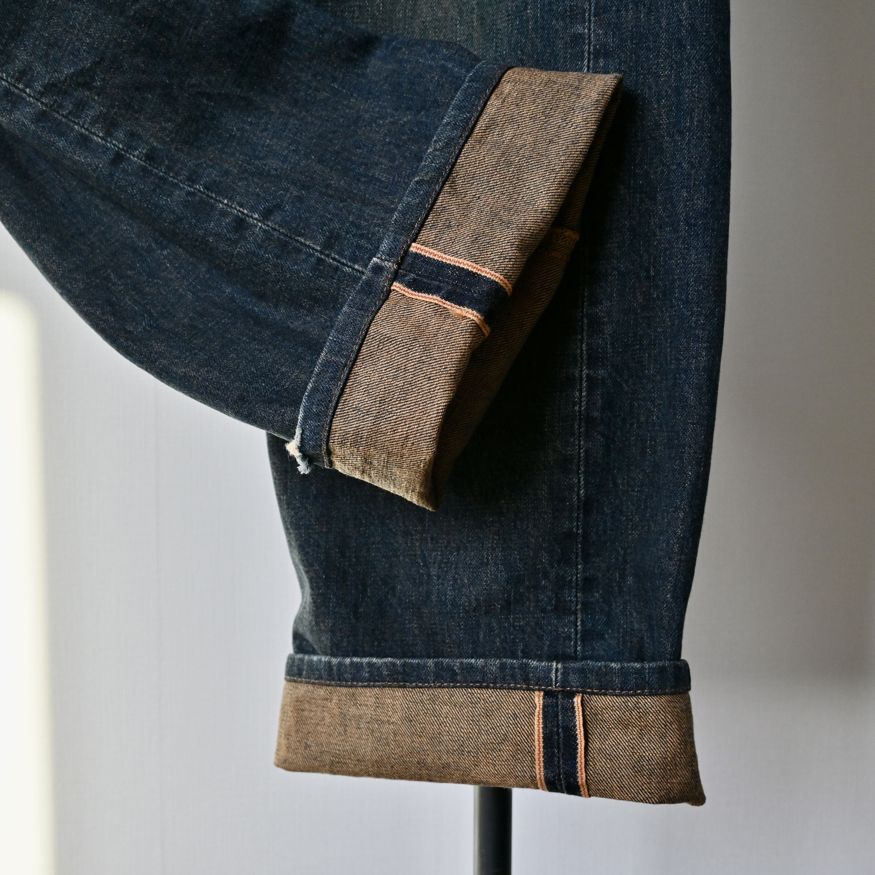 Edwin VTG 1990s EDWIN selvedged jeans, muddy wash, made in Japan Size US 32 / EU 48 - 20 Thumbnail