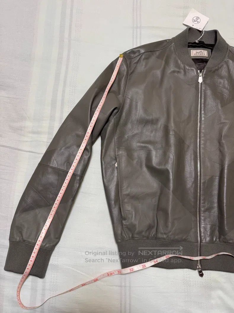 Hermes Hermes Leather jacket with a soft and silky texture, class Size US L / EU 52-54 / 3 - 6 Thumbnail