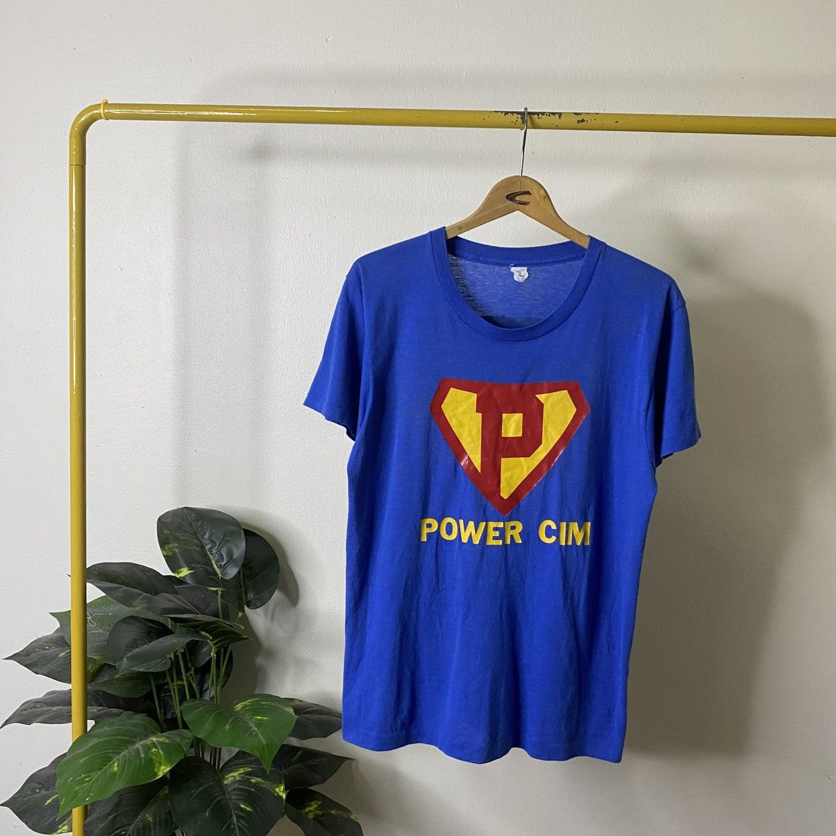 Vintage 1980s Cimlinc Software Technology Tee Very Rare Size US M / EU 48-50 / 2 - 1 Thumbnail