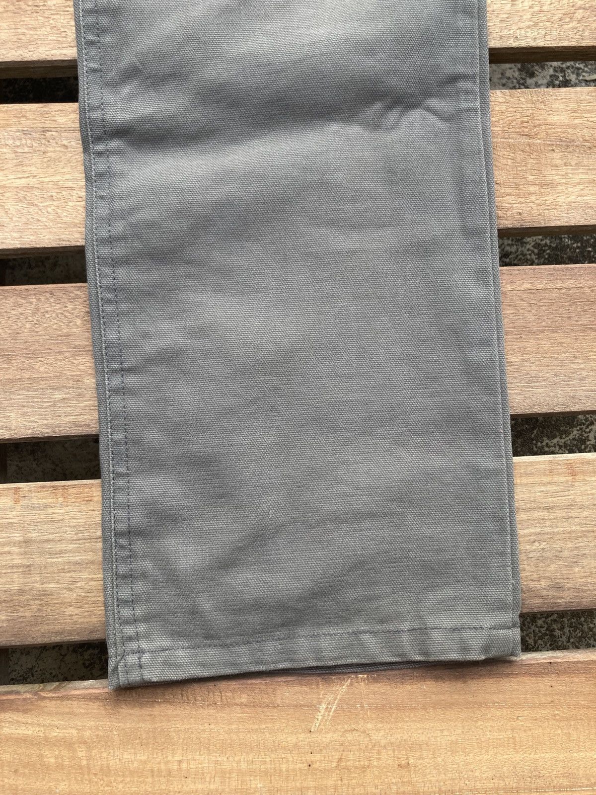 Yohji Yamamoto Y's Yohji Yamamoto Green/Grey Khaki Pockets Casual Pants Size US 31 - 12 Thumbnail