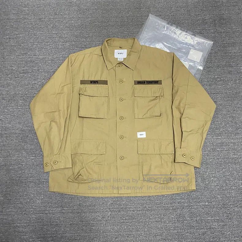 Wtaps Wtaps Brown four-pocket jacket Size US L / EU 52-54 / 3 - 1 Thumbnail