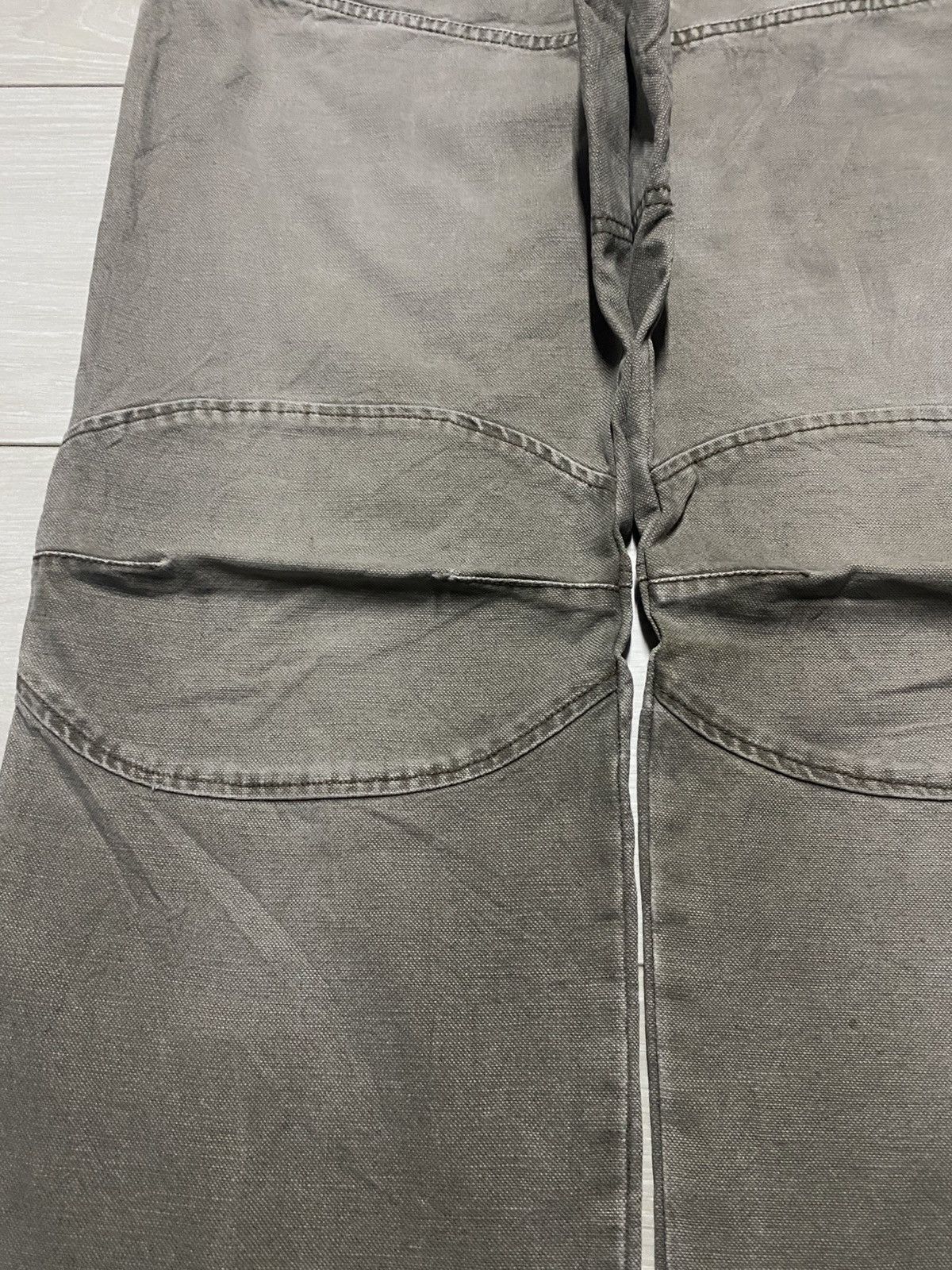Japanese Brand Vintage Kiss Mark Japan Double Knee Loose Baggy Jeans Size US 30 / EU 46 - 7 Thumbnail