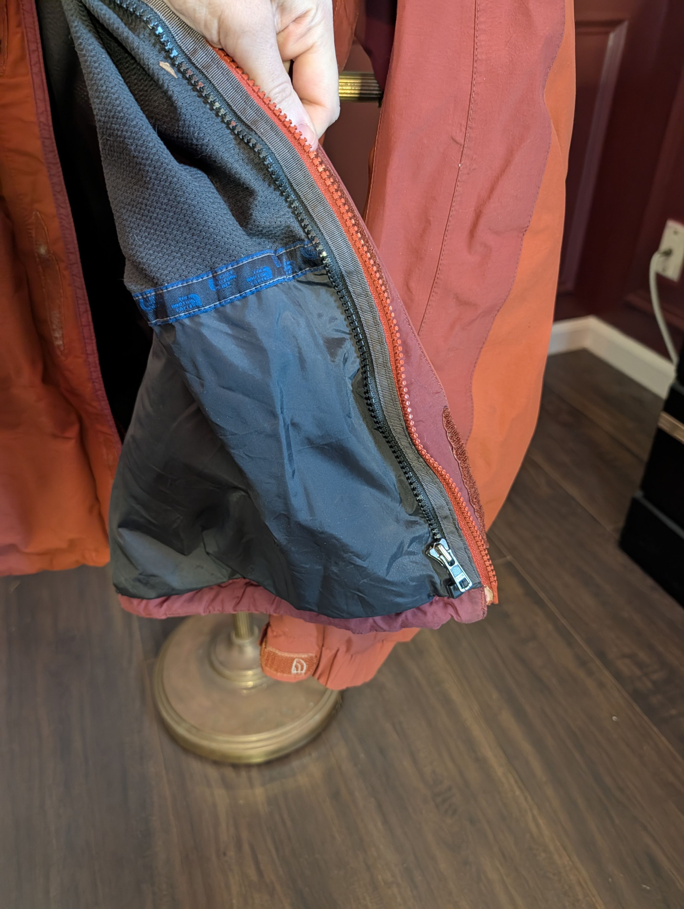The North Face GORE TEX Orange 2005 Zip-Up Parka Coat Nylon Shell Size US XL / EU 56 / 4 - 8 Thumbnail