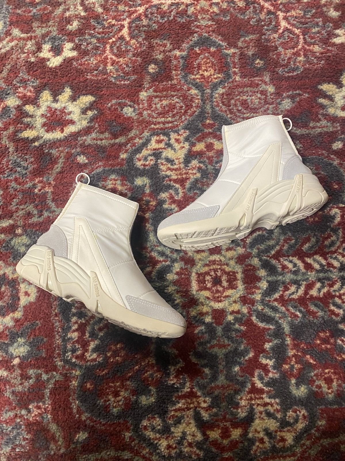 Raf Simons Raf Simons Tan Cylon 22 Zip-up Sneakers Size US 7.5 / EU 40-41 - 2 Thumbnail
