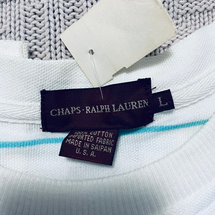Ralph Lauren Vintage Ralph Lauren striped long sleeve tee NWT Size US L / EU 52-54 / 3 - 4 Thumbnail