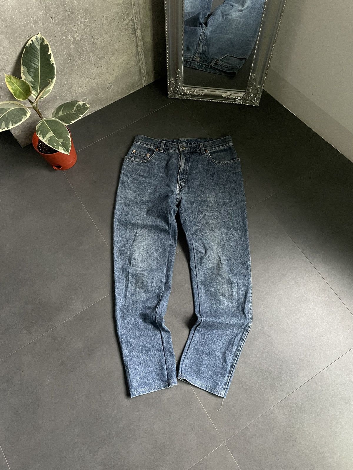 Levi's Vintage Clothing Vintage Levis 726 Orange Tab Washed Jeans Carhartt Style Y2k Size US 32 / EU 48 - 2 Thumbnail
