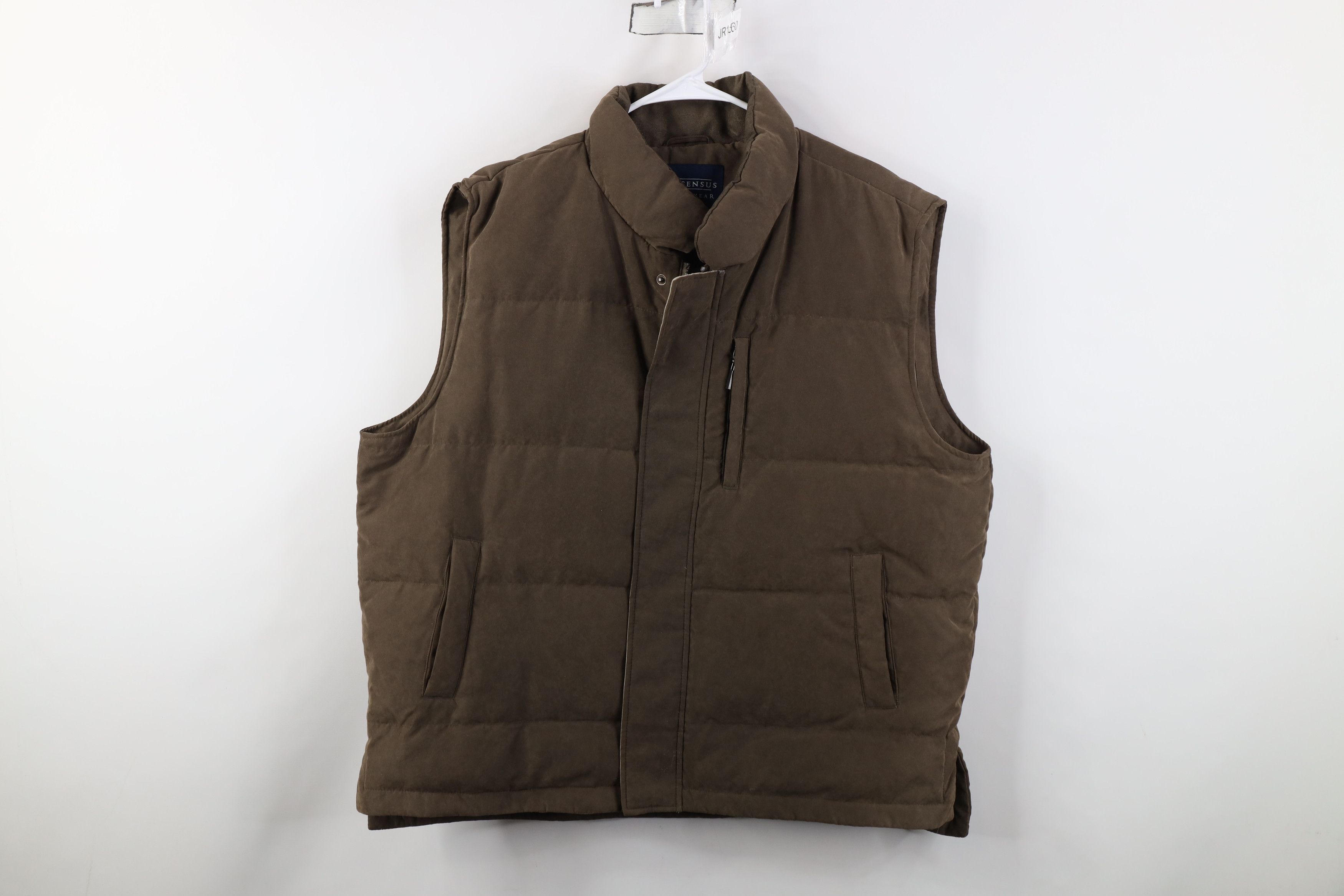 Vintage Vintage 90s Y2K Streetwear Microfiber Puffer Vest Jacket Size US XL / EU 56 / 4 - 1 Thumbnail