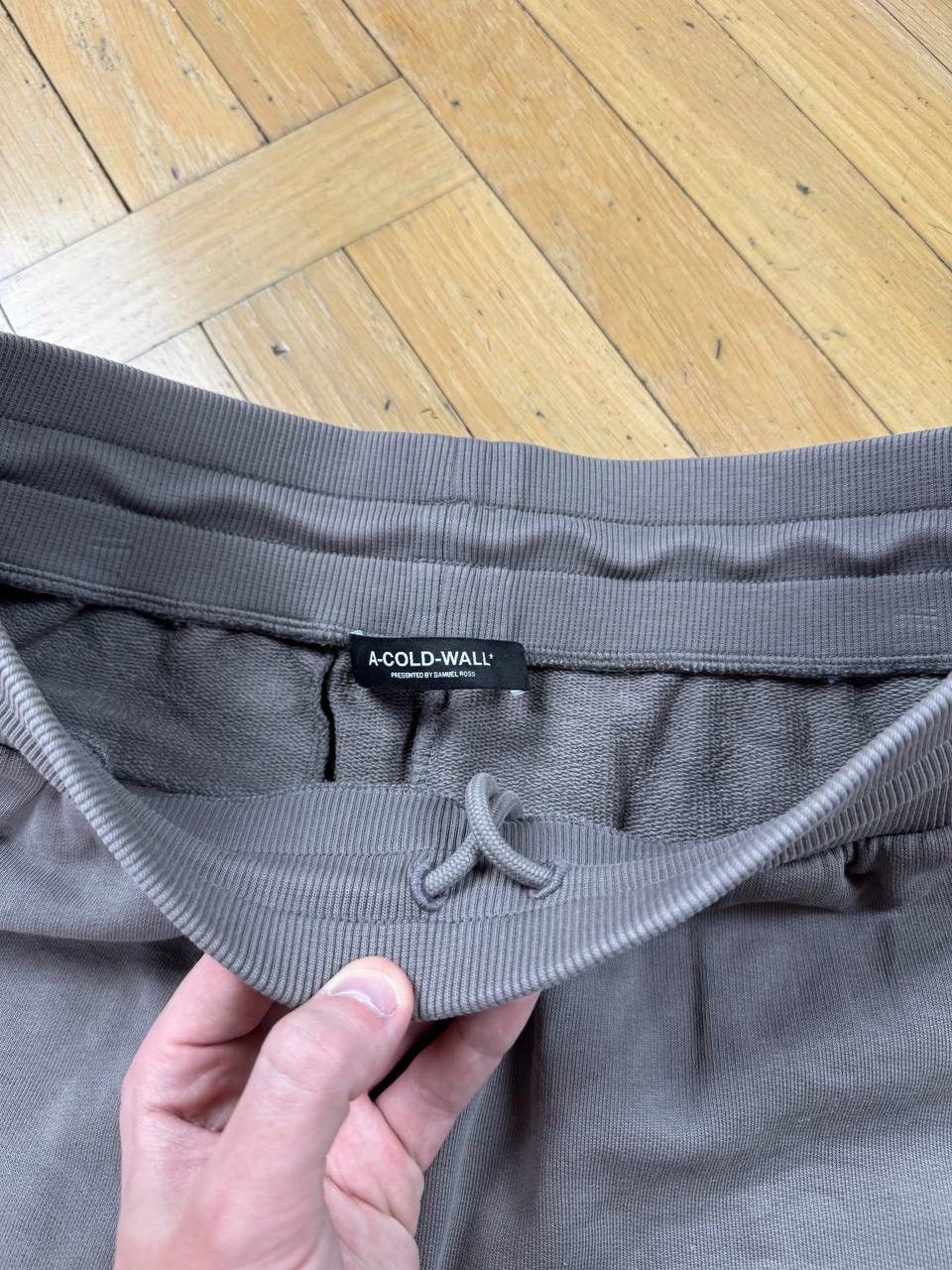 A-COLD-WALL* A-COLD-WALL GRAPHIC LOGO GREY SWEATPANTS Size US 32 / EU 48 - 4 Thumbnail