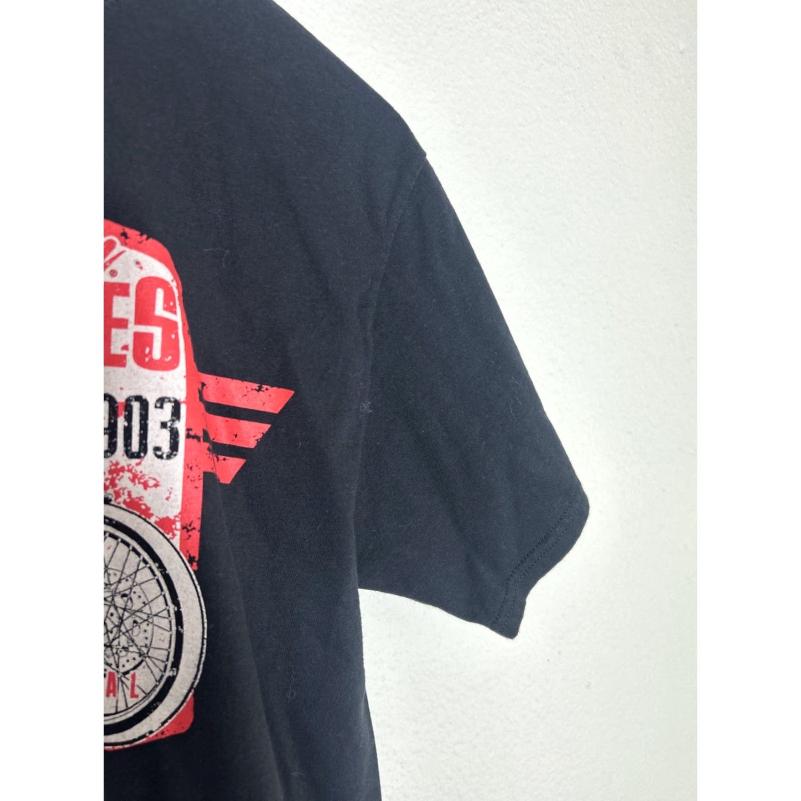 Harley Davidson Harley Davidson Womens Medium Short Sleeve Black T Shirt Reno, NV Size M / US 6-8 / IT 42-44 - 6 Thumbnail