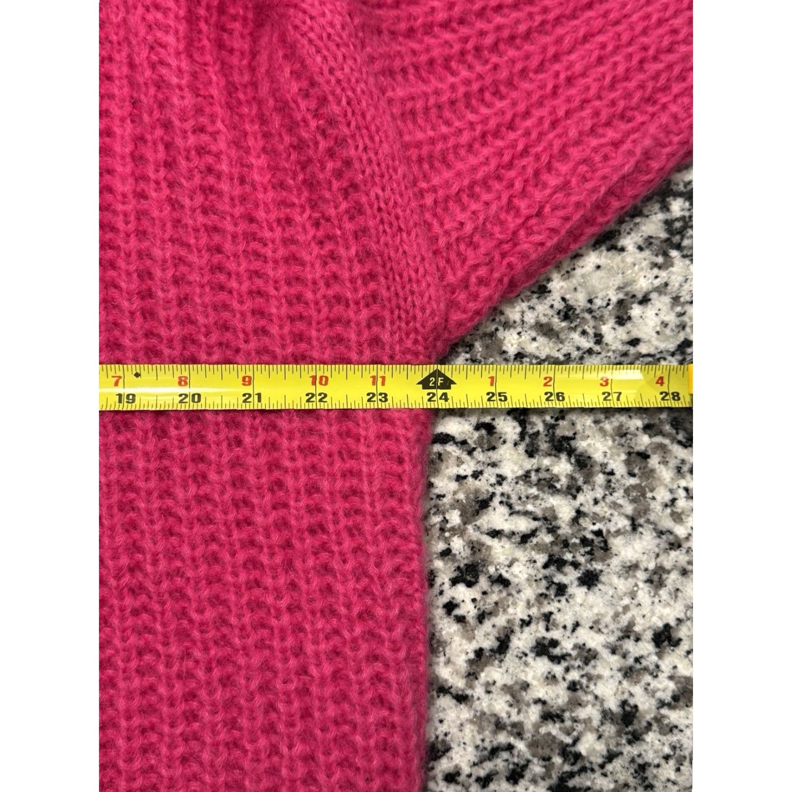 ba&sh ba&sh Women's Emma Rose Alpaca Mohair Pullover Sweater Women US 6 Pink Knit Turtleneck Italy Size M / US 6-8 / IT 42-44 - 4 Thumbnail