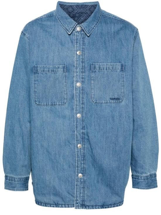 Levi's LEVI'S Men Long Tops A8553 0000 Blue Size US S / EU 44-46 / 1 - 1 Thumbnail