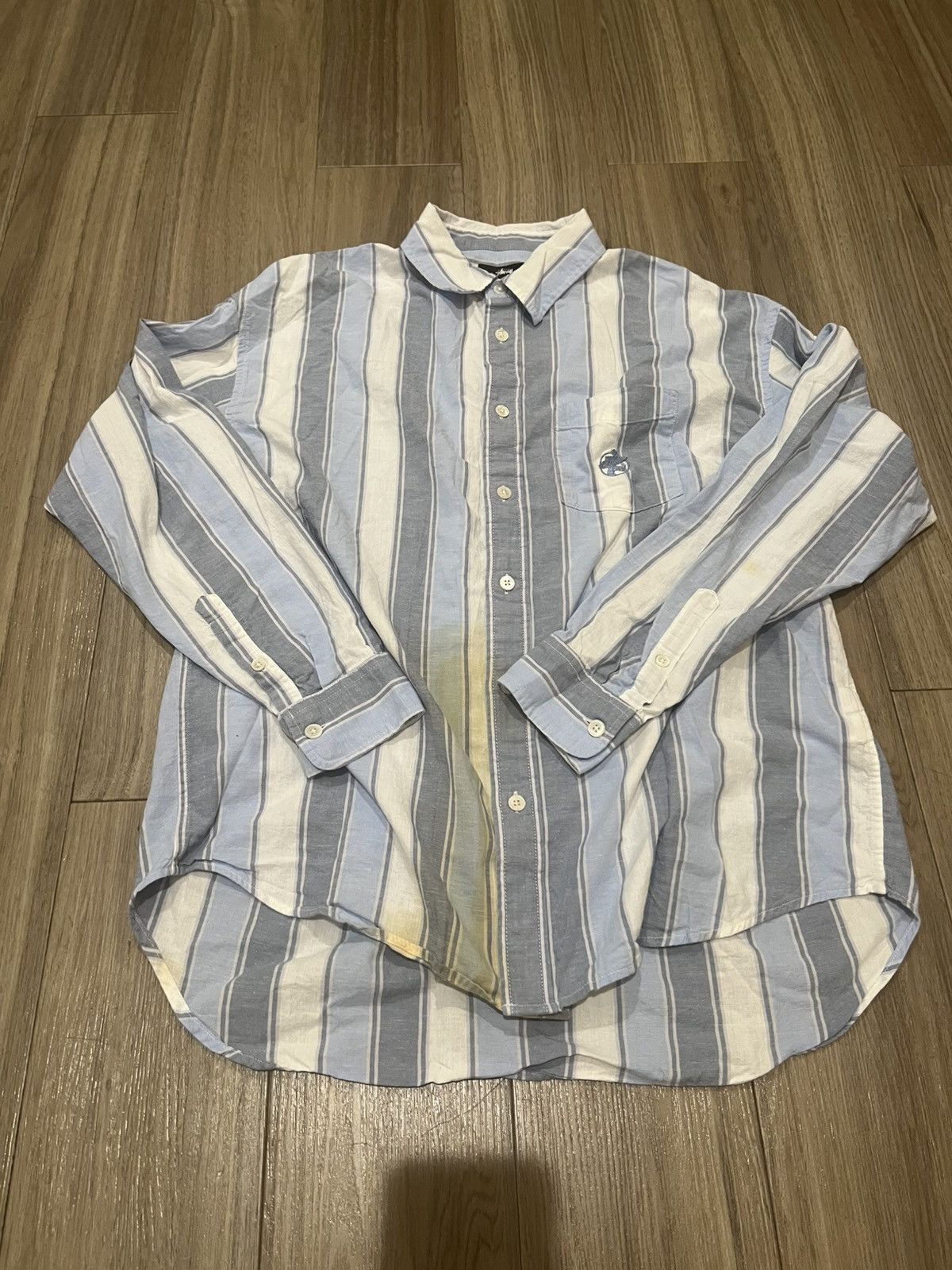Stussy Stussy wide striped shirt Size US S / EU 44-46 / 1 - 2 Thumbnail