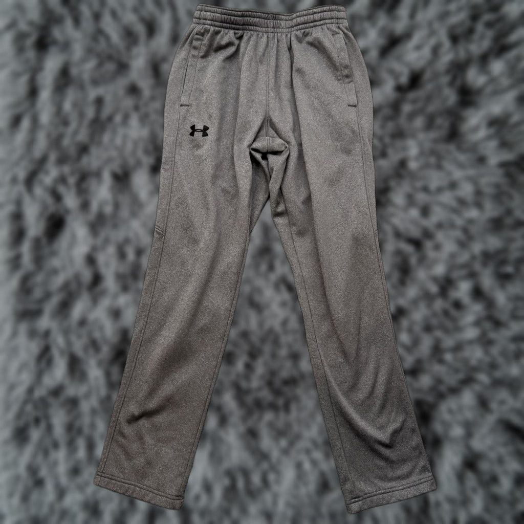 Under Armour Under Armour Pants S Gray ColdGear Fleece Joggers Sweatpants Womens Regular Small Heathered Gray Size 28" / US 6 / IT 42 - 1 Thumbnail