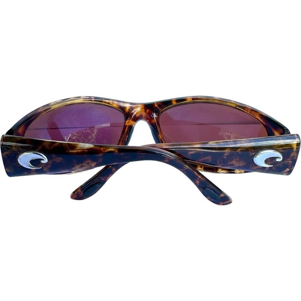 Costa Del Mar COSTA DEL MAR Sunglasses SW10 Swordfish Tortoise Brown Blue Mirrored Lenses Made In Mauritius Retired Model RARE Size ONE SIZE - 8 Thumbnail