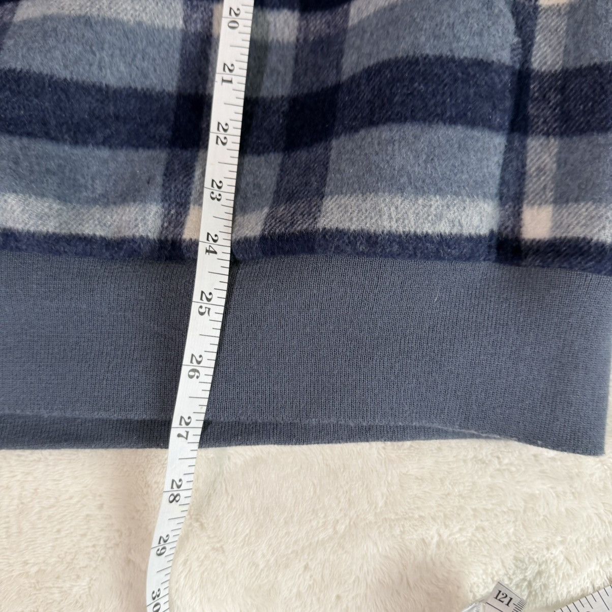 Kith KITH Reversible Wool Plaid Hoodie Blue Size US M / EU 48-50 / 2 - 6 Thumbnail