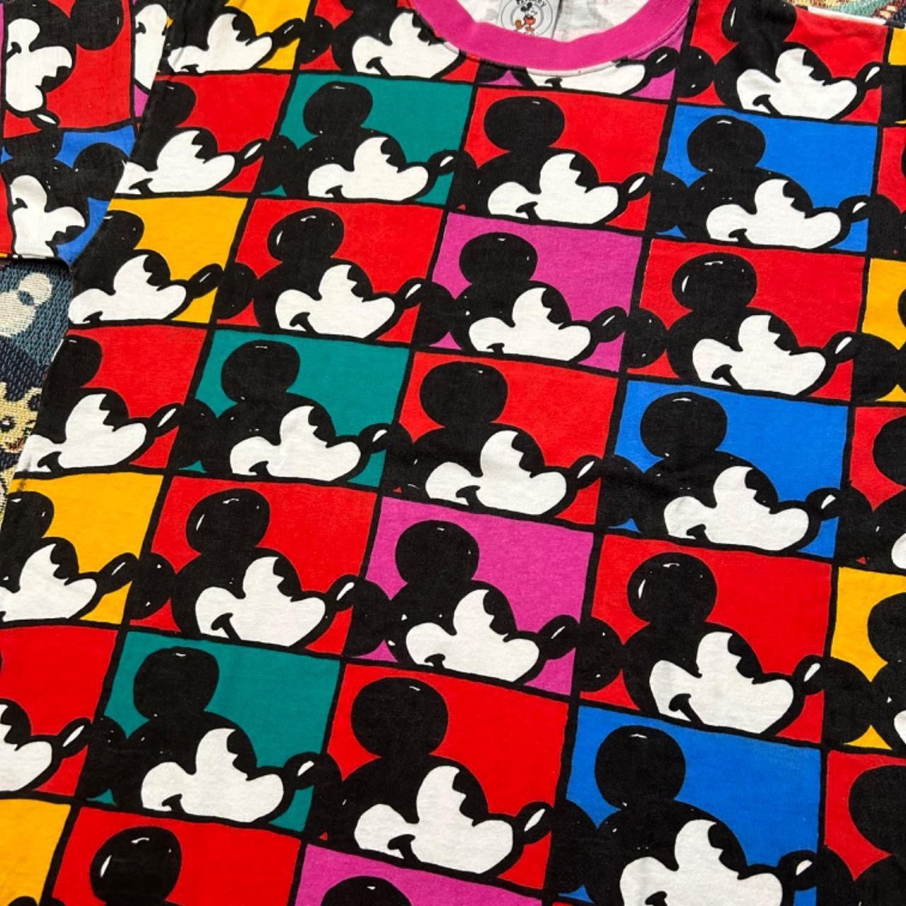 Mickey & Co. × Vintage Vintage Mickey Mouse Pop Art AOP T Shirt Size US XL / EU 56 / 4 - 2 Thumbnail