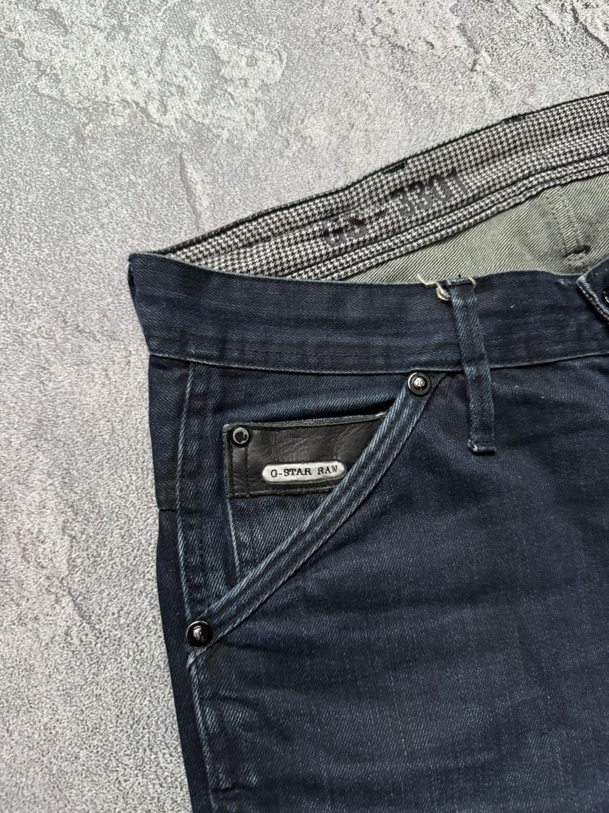 G-Star × Vintage G star raw 32/32 denim pant trouser Jean chino vintage 90s Size US 32 / EU 48 - 9 Thumbnail