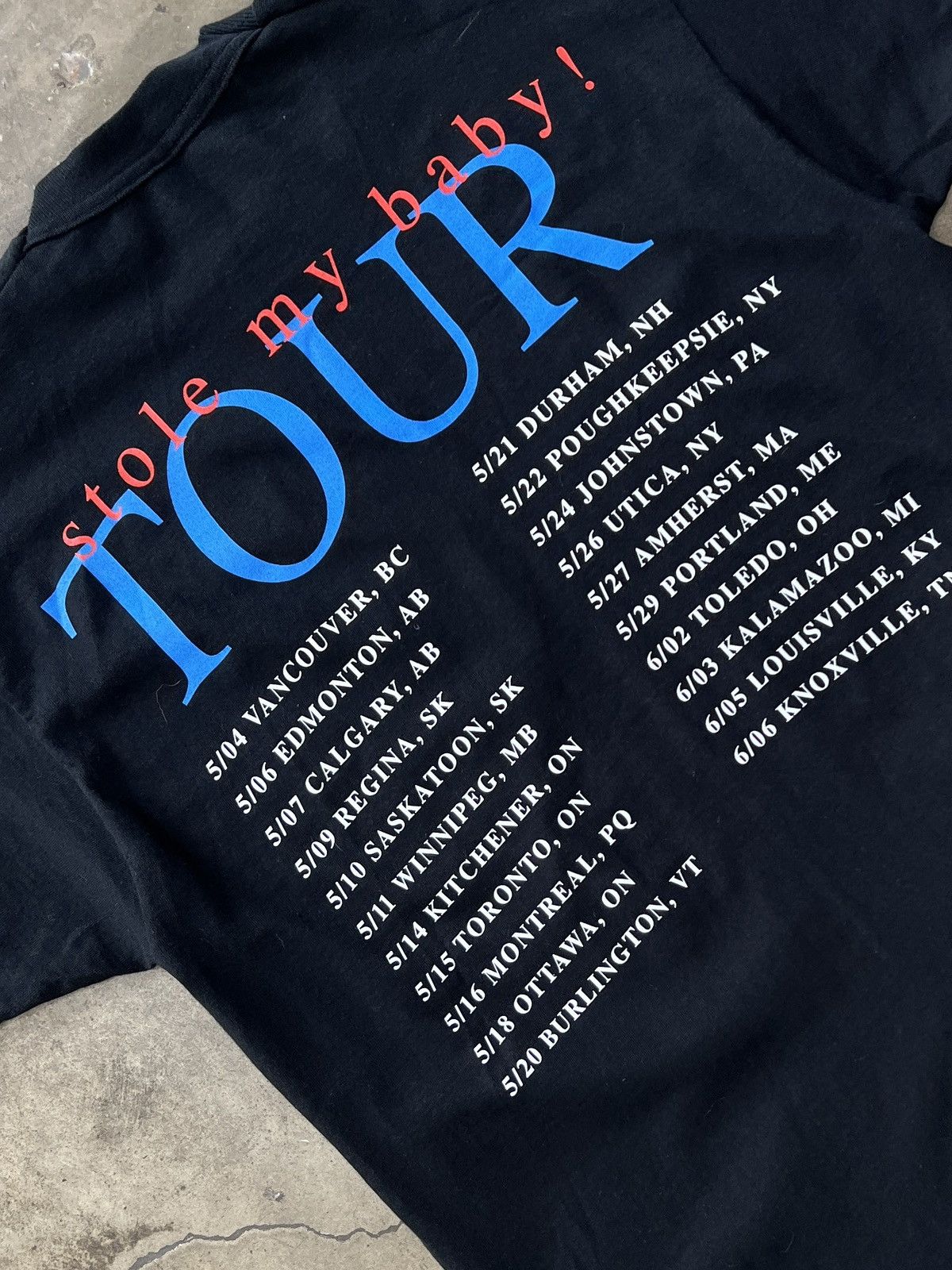 Band Tees Vintage 1998 Matchbox 20 Stole My Baby Tour Tee Large Size US L / EU 52-54 / 3 - 1 Thumbnail