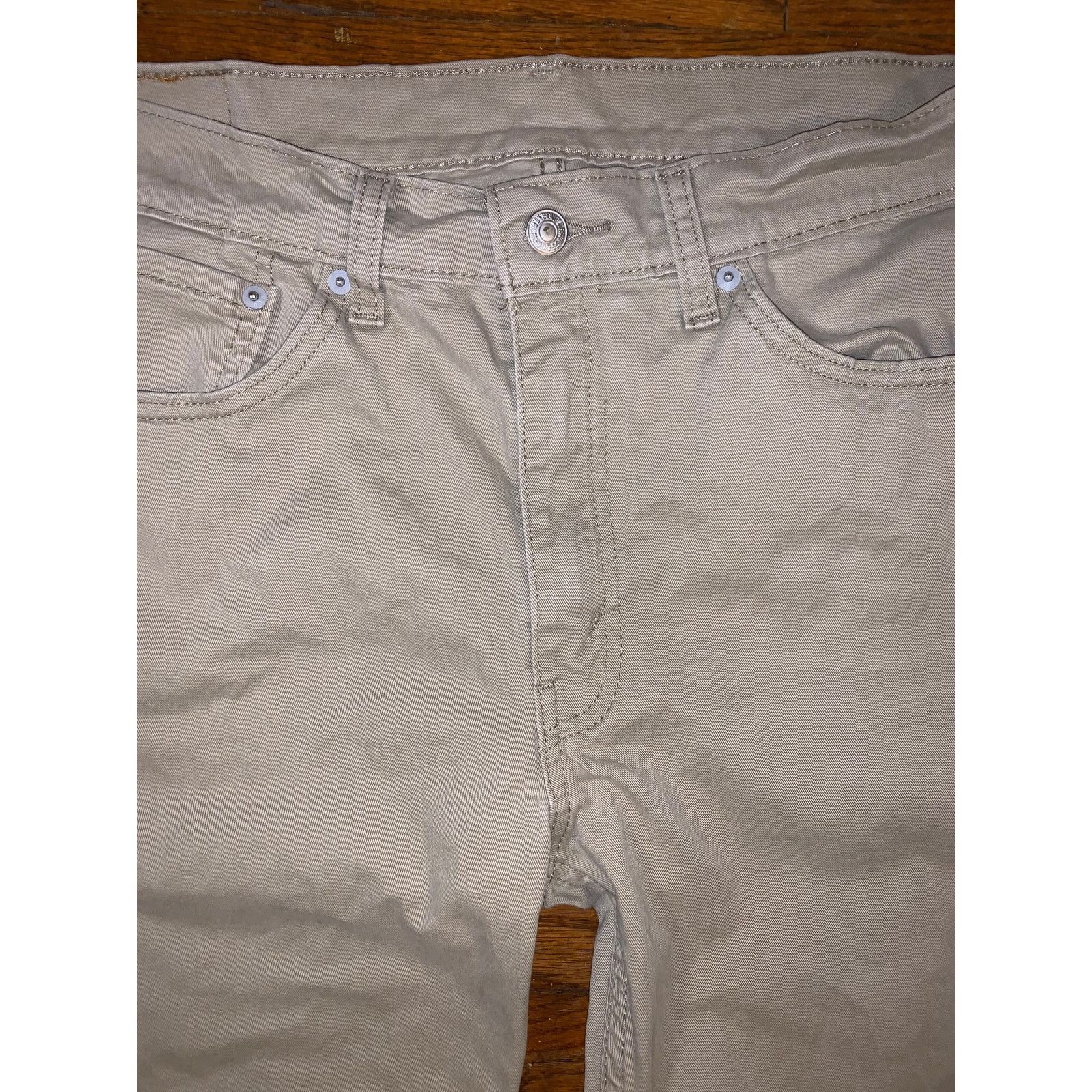 Levi's Levi's Khaki Pants 514 Straight Fit W36 L34 Chino Size US 36 / EU 52 - 2 Thumbnail