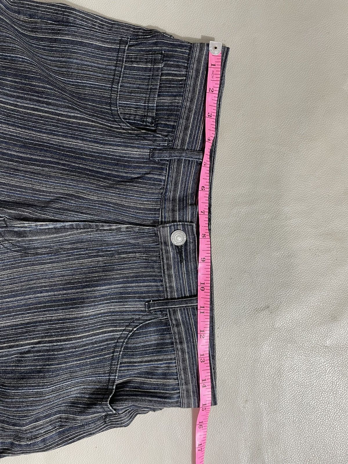 If Six Was Nine × Japanese Brand × Le Grande Bleu (L.G.B.) Rootthree Straight hickory jeans Size US 29 - 7 Thumbnail