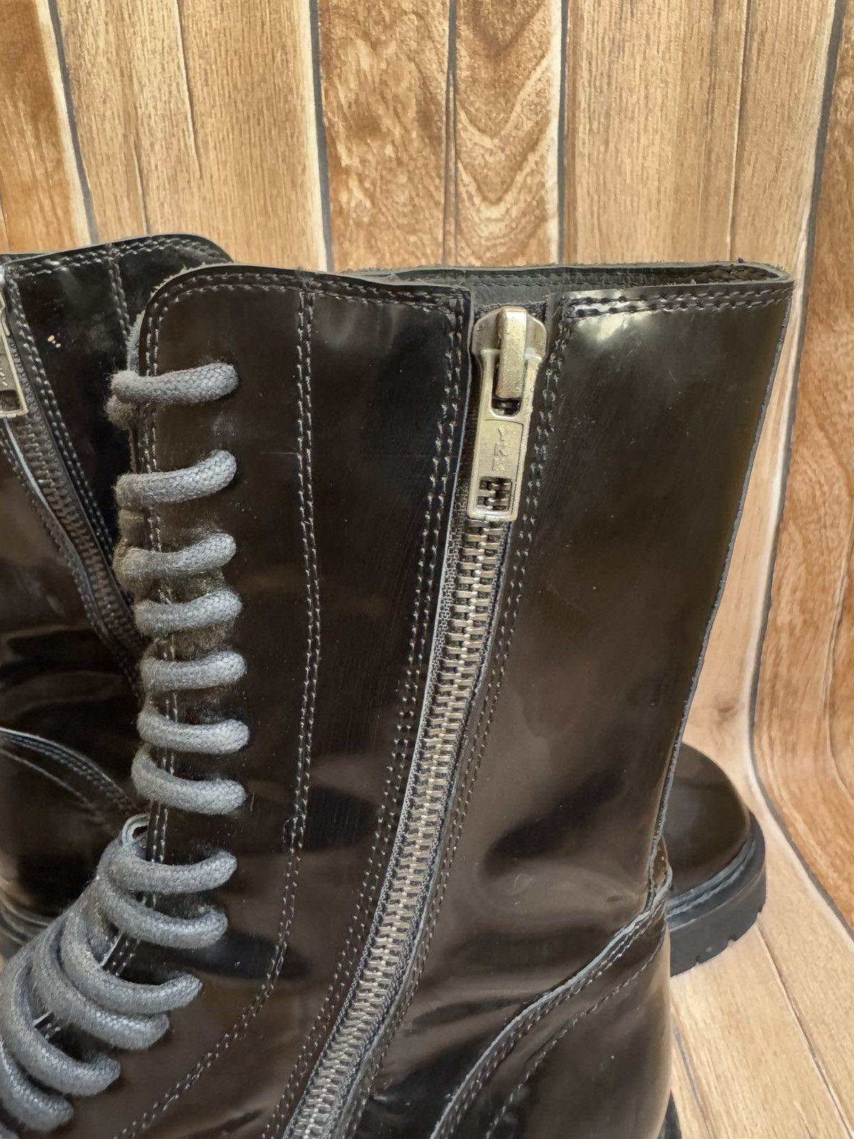 Ann Demeulemeester Patent leather ALEC boots Size US 9 / IT 39 - 8 Thumbnail