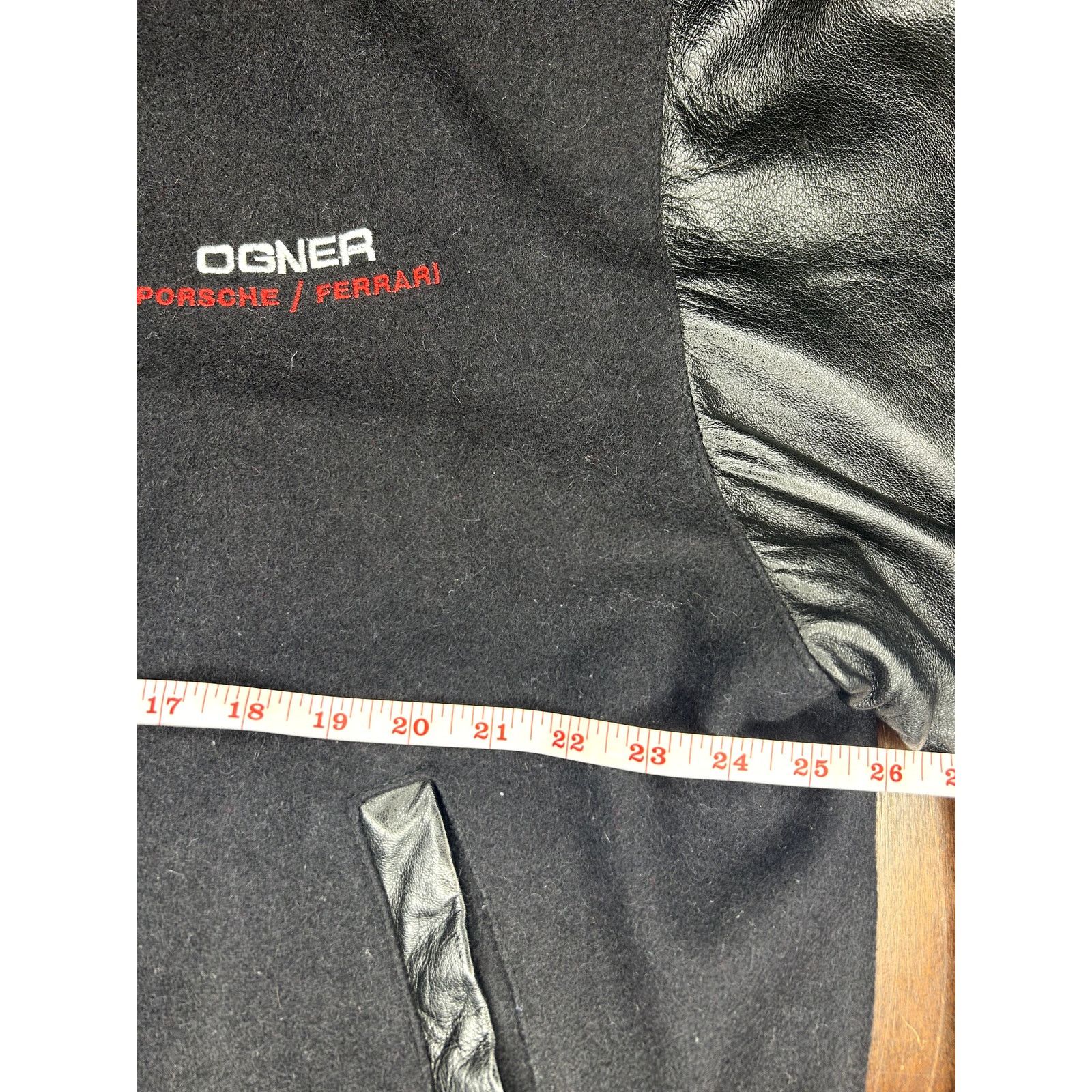 Jeff Hamilton VTG 90s OGNER Motorcars Porche/Ferrari Jeff Hamilton Jacket Size US XL / EU 56 / 4 - 5 Thumbnail