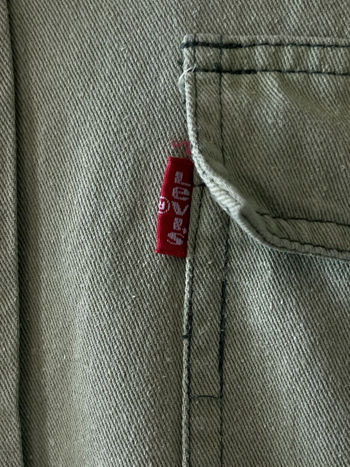 Levi's Crazy SunFaded Vintage Levi's Red Tab Pearl Snap Shirt Size US L / EU 52-54 / 3 - 5 Thumbnail