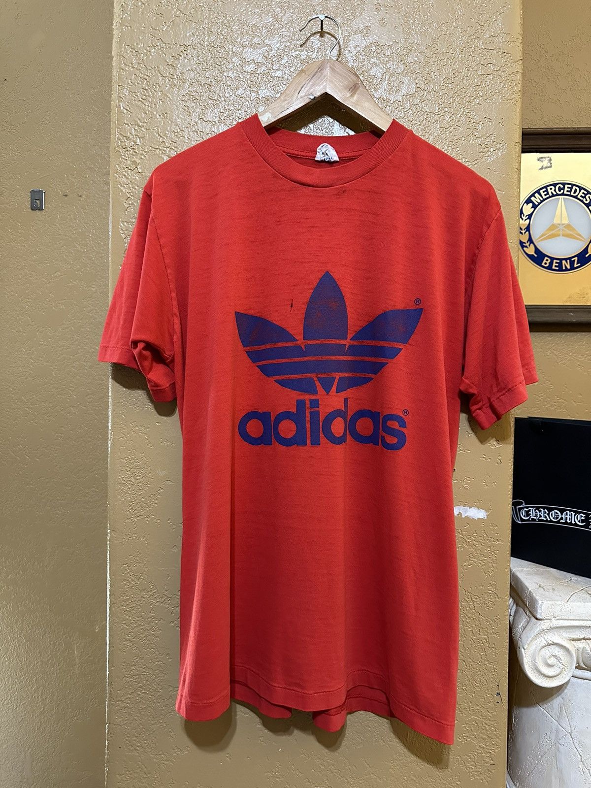 80s adidas アディダス　Tシャツ　黒　銀　XL USA製　レア 80s adidas アディダス Tシャツ 黒 銀 XL USA製 レア