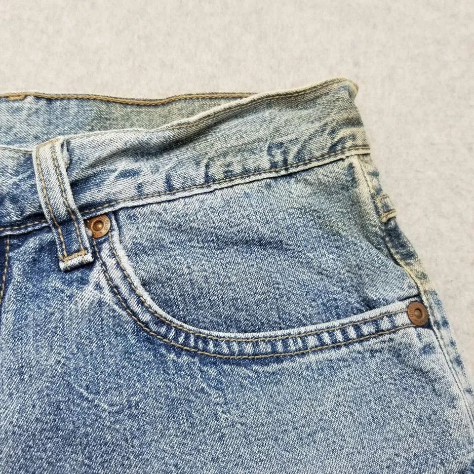 Lucky Brand VINTAGE Lucky Brand Womens 28x29 Denim Distressed Flared Size 28" / US 6 / IT 42 - 10 Thumbnail