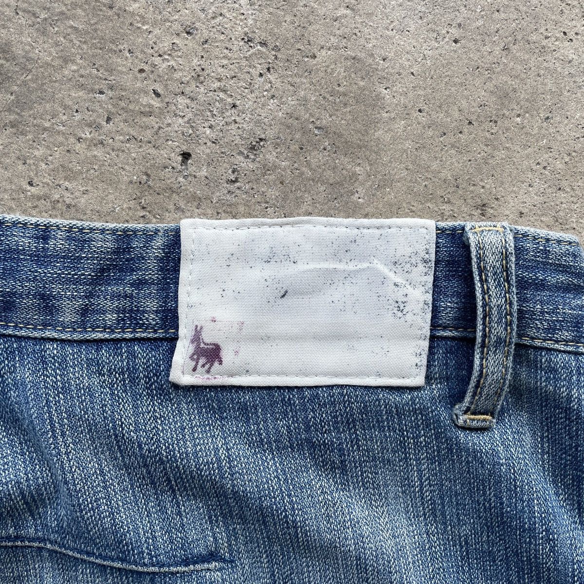 Japanese Brand Vintage Coney Japan Flare Rusty Denim Distressed Jeans Pants Size US 34 / EU 50 - 8 Thumbnail