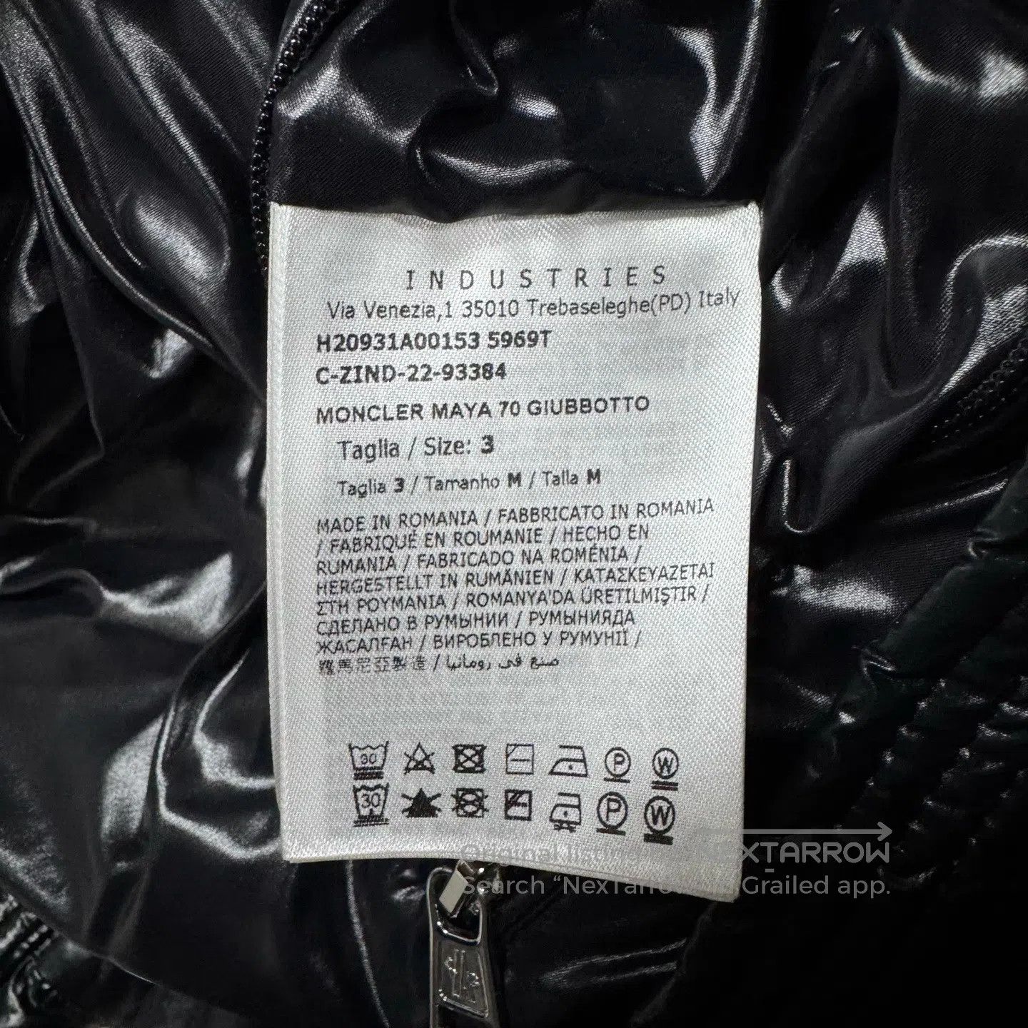Moncler Moncler Maya 70th Anniversary Down Jacket with Cap| Size US L / EU 52-54 / 3 - 8 Thumbnail