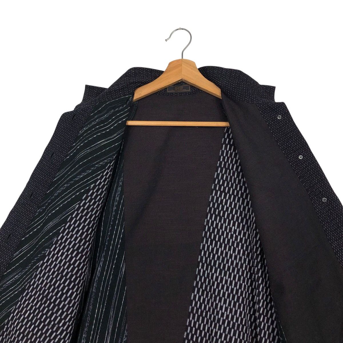 Indigo × Japanese Brand × Vintage 📌Vintage Indigo Button Jacket Japanese Brand Issey Miyake Size US M / EU 48-50 / 2 - 15 Thumbnail