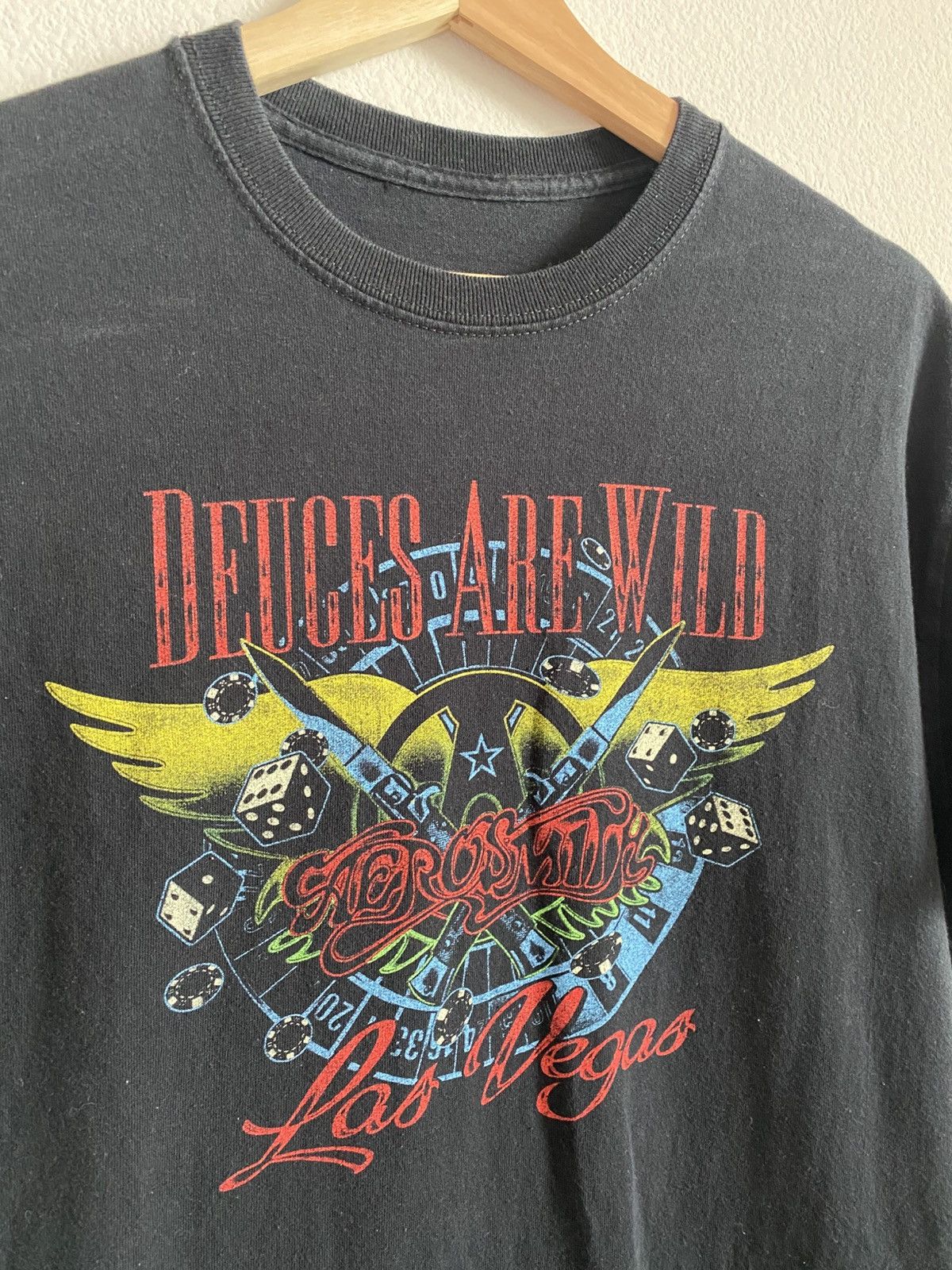 Band Tees 00s Aerosmith Las Vegas Band Tee Size US L / EU 52-54 / 3 - 3 Thumbnail
