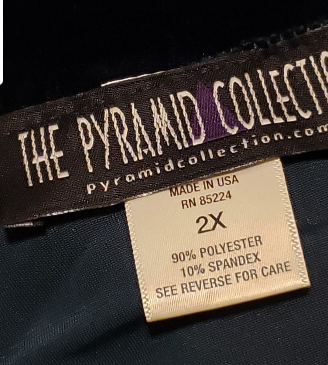 Other PYRAMID COLLECTION GREEN VELVET SKIRT GOTHIC VICTORIAN 2X Size 42" / US 20 - 3 Thumbnail