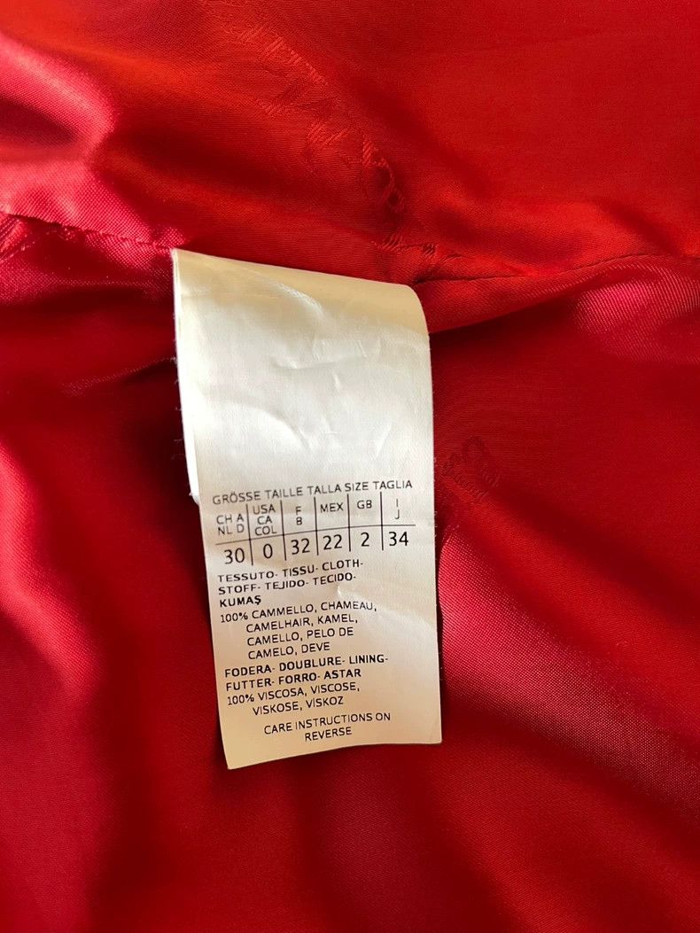 Max Mara Max Mara Pure wool Burgundy classic Rialto coat Size S / US 4 / IT 40 - 4 Thumbnail