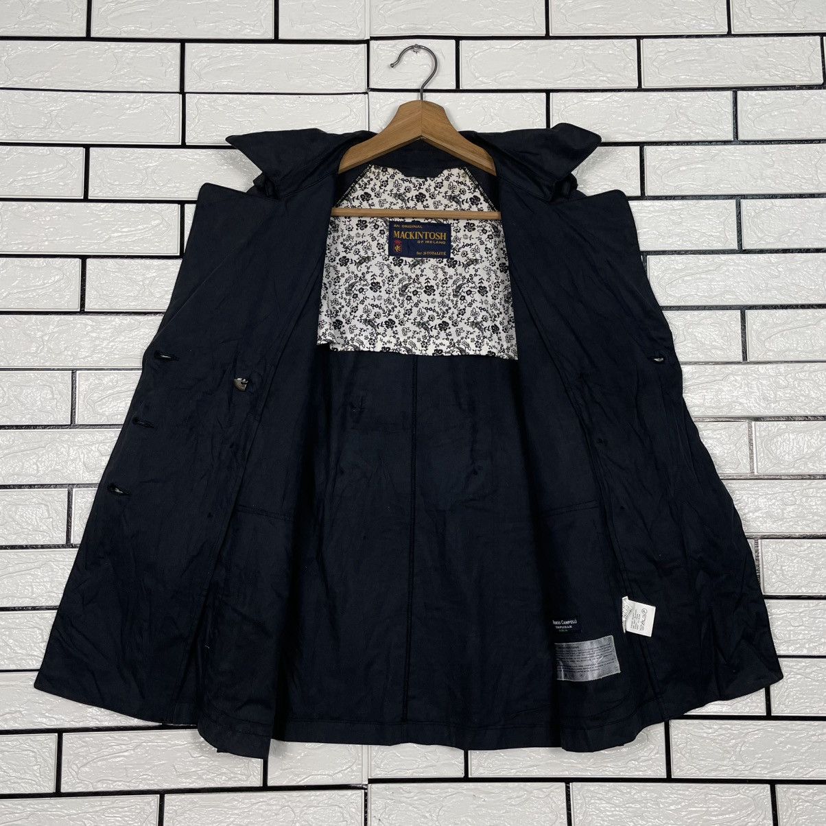 Mackintosh Mackintosh Francis Campelli Double Breasted Coat Size M / US 6-8 / IT 42-44 - 12 Thumbnail