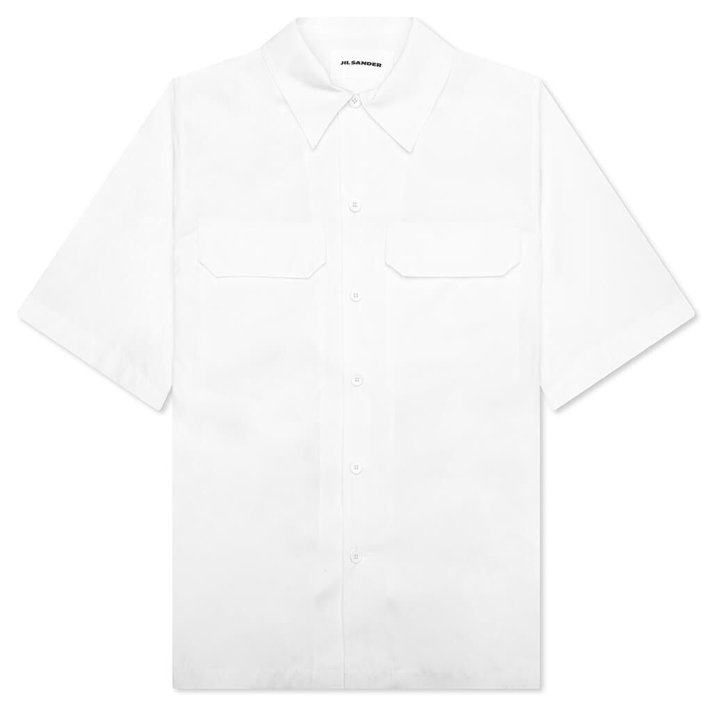 Jil Sander o1w1db10825 Button Shirt in White Size US XL / EU 56 / 4 - 1 Thumbnail