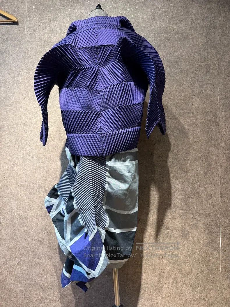 Issey Miyake Issey Miyake Jacket Midi Skirt Size M / US 6-8 / IT 42-44 - 3 Thumbnail